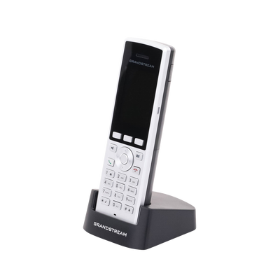 Teléfono WiFi portátil empresarial con 2 lineas y cuentas SIP, Bluetooth y botón Push-to-talk
