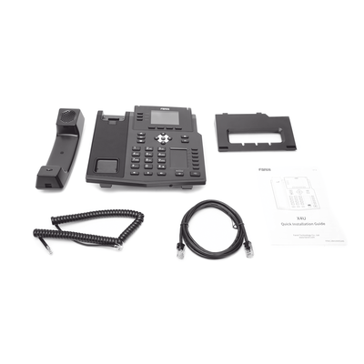 Teléfono IP Empresarial con Estándares Europeos, 12 lineas SIP con pantalla a color, 30 teclas DSS/BLF, puertos Gigabit, IPv6, Opus , PoE/DC
