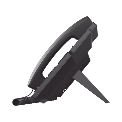 Teléfono IP Empresarial con Estándares Europeos, 16 líneas SIP con pantalla LCD a color 3.5", 30 teclas DSS/BLF, puertos Gigabit, IPv6, Opus y conferencia de 3 vías, PoE/DC