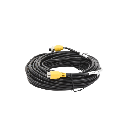 Cable extensor con conector tipo aviación de 15m solo para soluciones de videovigilancia móvil XMR