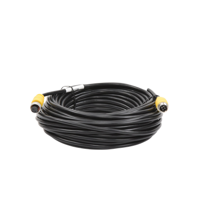 Cable extensor con conector tipo aviación de 15m solo para soluciones de videovigilancia móvil XMR