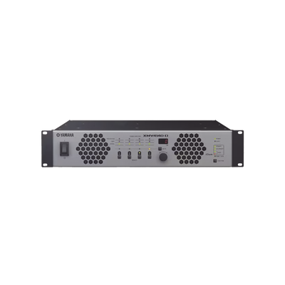 Amplificador de Audio Multicanal con Conexión Análoga | DANTE | 4 Canales, 140W | 8 OHMS | 70/100V