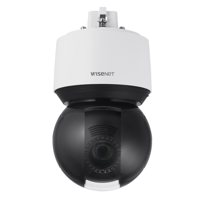 Cámara PTZ IP antivandálica 4K / IR 200m / 25x Zoom Óptico / IP66 / NEMA 4X / IK10 / Auto tracking / H.265 & WiseStream