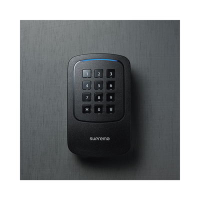 Lector Esclavo de Tarjetas con teclado de uso en exterior,  Multitecnolgia, NFC y Bluetooth