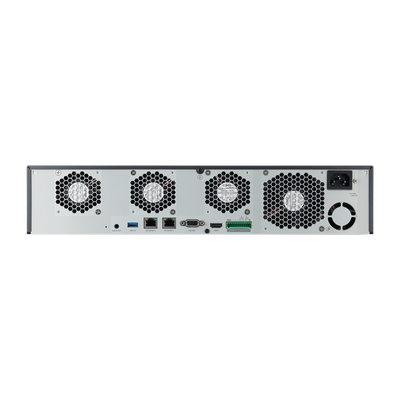 NVR 16CH de Hasta 32MP, Compatible con los códecs H.265, H.264 y MJPEG, Salida de Video 4K, Soporta P2P