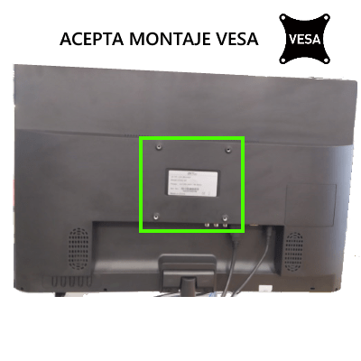 ZKTECO ZD222K - Monitor LED Full HD de 21.5 pulgadas / Resolución 1920 x 1080 / 1 Entrada de video HDMI y 1 VGA / Altavoces Incorporados / Ángulo de Visión Horizontal 170° /  Soporte VESA / Ahorro de Energía / 24/7 / Incluye Cable HDMI