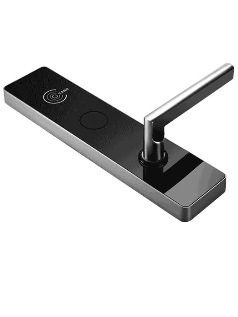 ZKTECO LH6800R- Cerradura derecha para hotel / MIFARE 13.56 Mhz / 35 a 45 mm grosor de puerta / Aleación de Zinc / 224 eventos