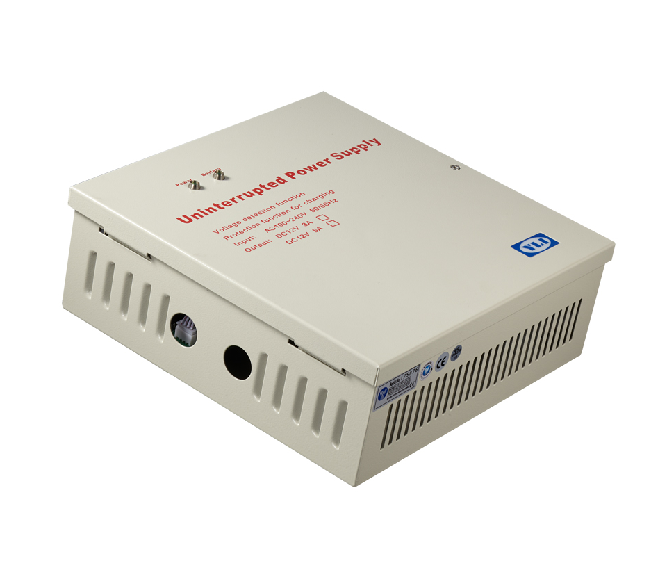 ZKTECO LM120YPAK - Paquete de contrachapa magnética de 120 kg o 264 lb, incluye soporte para instalación en ZL y Gabinete de energía con salida de 12 VDC, soporta batería de respaldo