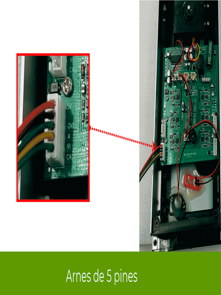 ZKTeco VE04A01PAQ7P - Paquete de Videoportero para 4 Departamentos VE04A01 con 1 Monitor VDPIB3 de 7 pulgadas