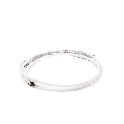 Patch Cord Z-MAX Cat6A S/FTP, CM/LS0H, 2.13 Metros (7 Pies), Color Blanco, Versión Bulk (Sin Empaque Individual)