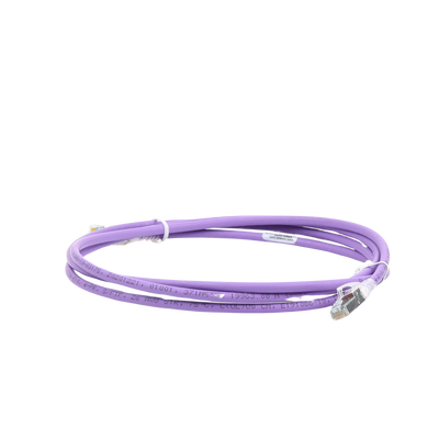Patch Cord Z-MAX Cat6A S/FTP, CM/LS0H, 2.13 Metros (7 Pies), Color Violeta, Versión Bulk