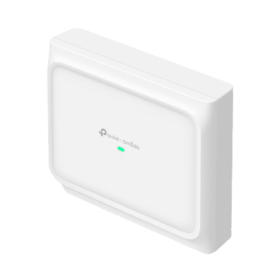 Punto de Acceso Wi-Fi 7 Exterior Tri-Banda / Omnidireccional IP68 / 11 Gbps (US) 9.3 Gbps (EU) / 2.4G+5G+6G con AFC / 2.5G PoE+ / Cobertura 300 m² (3,200 ft²) / Gestión Omada SDN / GPS