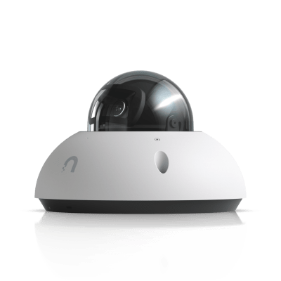 UniFi G6 Dome – Cámara 4K Antivandálica y Todo Clima con Sensor de 8 MP (1/1.8”), Motor de IA Multi-TOPS y Visión Nocturna Infrarroja de Largo Alcance