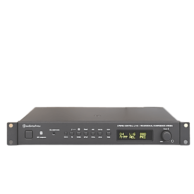 Unidad de Control Híbrida | Sistema de Conferencias Profesional | Control Infrarrojo y Cableado | Grabación USB Integrada | Audio Digital 24-bit