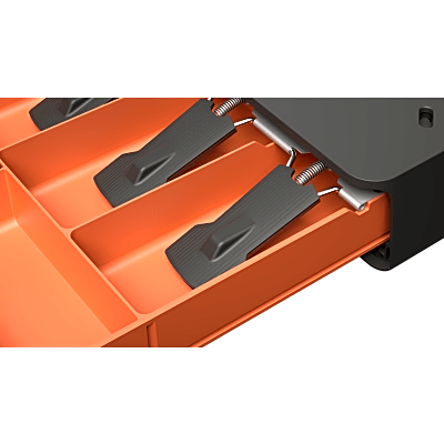 Cajón de Efectivo Mini SUNMI / ABS de Alta Resistencia / 3 Posiciones de Bloqueo / 9V-24V Autoajustable / 1,000,000+ Operaciones / 10 kg Capacidad de Carga / Reducción de Ruido <50dB