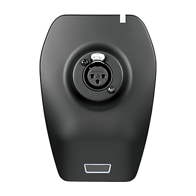 Transmisor de Micrófono de Mesa | System 20 PRO | Conector XLR-F para Micrófono Gooseneck | Batería de Ión-Litio | Pantalla OLED | USB Type-C | 10-20 Canales Simultáneos | AES128