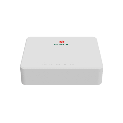 ONU Bridge Dual GPON/EPON con 1 Puerto SC/APC + 1 puerto LAN Gigabit + 1 puerto CATV