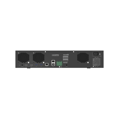NVR de  64 canales / 8K / Hasta 8 Discos Duros / H.265 & Wisestream / Wisenet P2P