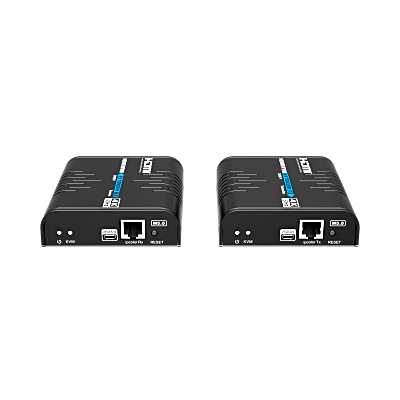 Extensor KVM HDMI 4K a 60 Hz | Transmisión hasta 120 mts con CAT6 | Resolución 4096x2160@60Hz | Ancho de Banda 18Gbps | HDCP1.4 y HDCP2.2 | Latencia 120~170ms | Conexión 1:1, 1:N, N:1, N:N