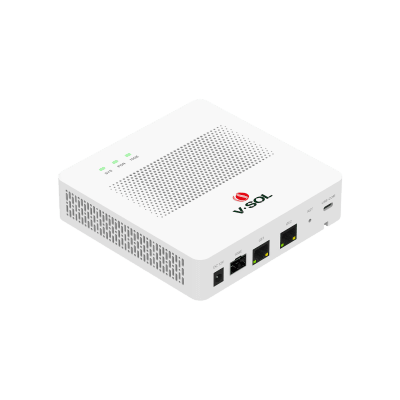 Mini OLT de 1 Puerto GPON SC/UPC con 3 puertos Uplink (2 puertos Gigabit Ethernet + 1 puerto SFP/SFP+) , hasta 64 ONUs / ONTs