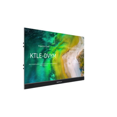 Pantalla IdeaPresence 138″ All-In-One / Pixel pitch P0.7 / Hasta 1,000 nits (Ajustable) / Bocinas Integradas / Instalación Incluida