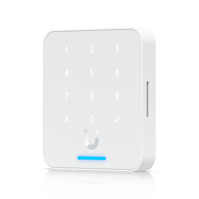 Lector de Acceso G3 Flex con Teclado y NFC, Compatible con App UniFi Identity y Touch Pass, Uso con Guantes o Humedad, Resistencia IP55 y Alimentación PoE