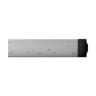 Servidor de Almacenamiento en Red Synology RackStation RS1221RP+ | 8 Bahías | Expandible a 12 Bahías | CPU AMD Ryzen V1500B | 4 GB DDR4 ECC | RAID Soportado | 10/25GbE | Virtualización Certificada | Protección de Datos Integral
