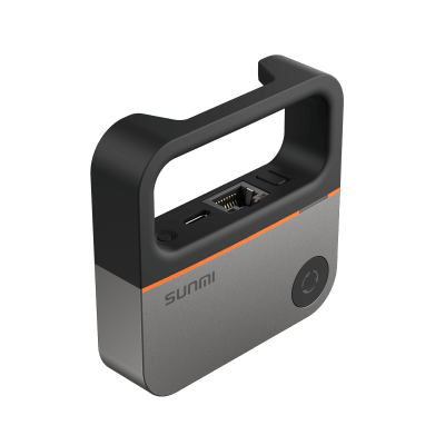 Punto de Acceso Inalámbrico SUNMI MINI AP / Protocolo 802.11ah / Cobertura de 1 km / Modos AP y Cliente / Frecuencia Sub 1GHz / Puerto LAN 10/100Mbps / USB Tipo-C / WPA3 / Compacto 76x76x19 mm