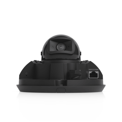 UniFi G6 Dome – Cámara 4K Antivandálica y Todo Clima con Sensor de 8 MP (1/1.8”), Motor de IA Multi-TOPS y Visión Nocturna Infrarroja de Largo Alcance, Color Negro