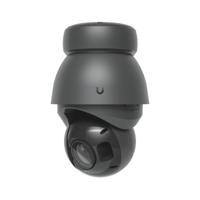 UniFi Protect AI PTZ Precision – Cámara PTZ Industrial 4K con IA Avanzada, Zoom Óptico 31×, Visión Nocturna IR Adaptativa y Enfoque Rápido por LiDAR