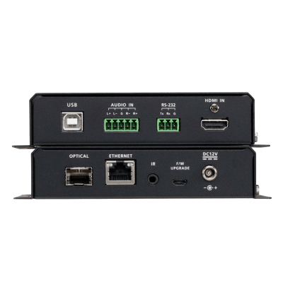 EXTENSOR OPTICO HDMI 4K 10KM MONOMODO