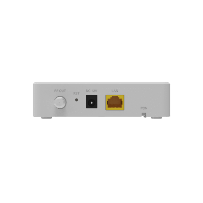 ONU Bridge Dual GPON/EPON con 1 Puerto SC/APC + 1 puerto LAN Gigabit + 1 puerto CATV