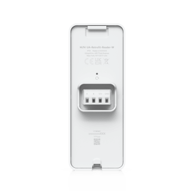 Lector Retrofit OSDP para Interior y Exterior con Soporte para Tarjeta NFC, Compatible con UniFi Retrofit Hub y Cableado Existente