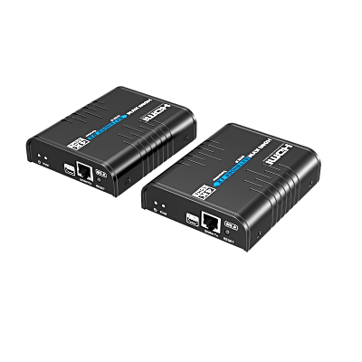 Extensor KVM HDMI 4K a 60 Hz | Transmisión hasta 120 mts con CAT6 | Resolución 4096x2160@60Hz | Ancho de Banda 18Gbps | HDCP1.4 y HDCP2.2 | Latencia 120~170ms | Conexión 1:1, 1:N, N:1, N:N