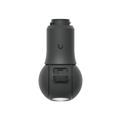 Cámara UniFi Protect G6 PTZ Color Negro, Doble Lente 4K, Zoom Híbrido 10x, Motor AI Multi-TOPS, Visión Nocturna IR 30m, Audio Bidireccional, Protección IP66, Resistencia al Vandalismo IK04
