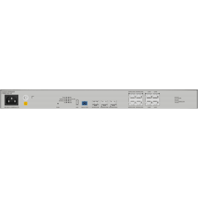 OLT Mini FTTh eKit 2 Puertos GPON (Incluye módulos C+) + 1 Puerto Uplink XGS-PON + 4 Puertos WAN/LAN Gigabit + 4 Puertos LAN Gigabit  / All-In-One (Router, Switch, OLT, Controladora) / Libre de licenciamiento