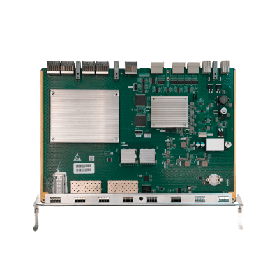 Tarjeta de Control y Uplink para OLT V-SOL V5600-X7 / 4 Puertos SFP+ (1/10G) / 1 Puerto QSFP28 (40GE/50GE/100GE) / 1 Puerto AUX