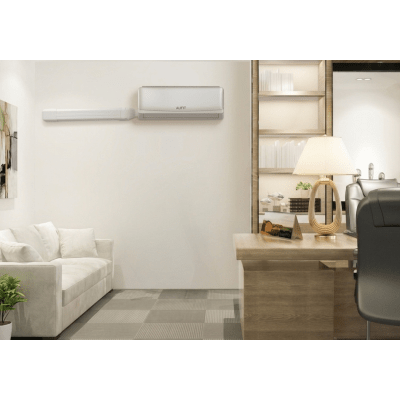 Kit de Canaletas Para la Organización de Tuberías y Cables Eléctricos en Instalaciones de Aire Acondicionado, Uso en Interiores y Exteriores, PVC Rígido, Ideal Para Minisplit, Contenido de Kit (11 Piezas), (3000-00000)