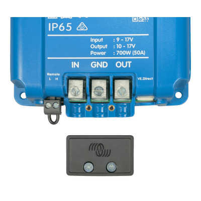 Orion XS 12/12-50 A / Cargador de Baterías CC-CC / 50 A 12 V / IP65 / Compatibilidad Alternador Inteligente / Para Bancos de Baterías de 500 Ah