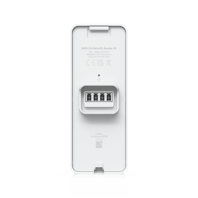 Lector Retrofit OSDP para Interior y Exterior con Soporte para Tarjeta NFC, Compatible con UniFi Retrofit Hub y Cableado Existente