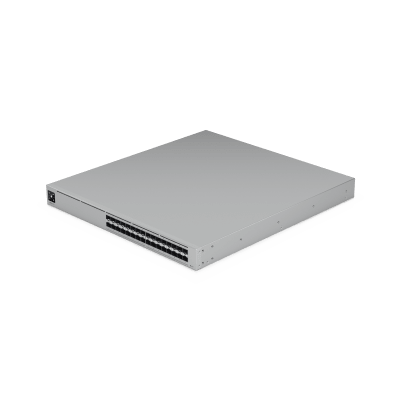 Switch Pro XG Aggregation de 25G con 32 puertos SFP28, Capacidad de Switching de 1.6 Tbps, Funciones Layer 3, Respaldo de Energía USP RPS y Etherlighting™.