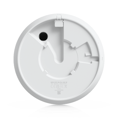 UniFi G6 Pro 360 – Cámara Panorámica 12 MP PoE, Resistente a la Intemperie y Antivandálica con Cobertura de 360°, Zoom, Giro e Inclinación Digitales, y Visión Infrarroja Inteligente