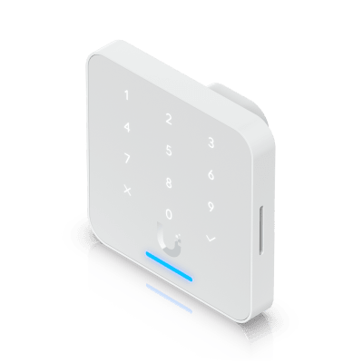 Lector de Acceso G3 Flex con Teclado y NFC, Compatible con App UniFi Identity y Touch Pass, Uso con Guantes o Humedad, Resistencia IP55 y Alimentación PoE