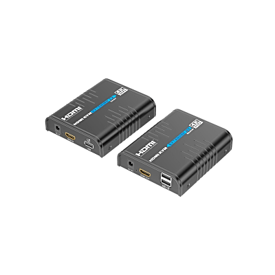 Extensor KVM HDMI 4K a 60 Hz | Transmisión hasta 120 mts con CAT6 | Resolución 4096x2160@60Hz | Ancho de Banda 18Gbps | HDCP1.4 y HDCP2.2 | Latencia 120~170ms | Conexión 1:1, 1:N, N:1, N:N