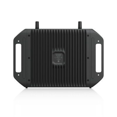 Cloud Gateway Industrial Rugerizado sin Ventilador con Puertos 10 GbE, 350W de Potencia Total para Despliegues PoE de Alta Densidad, Enrutamiento Avanzado y Almacenamiento microSD para Aplicaciones UniFi