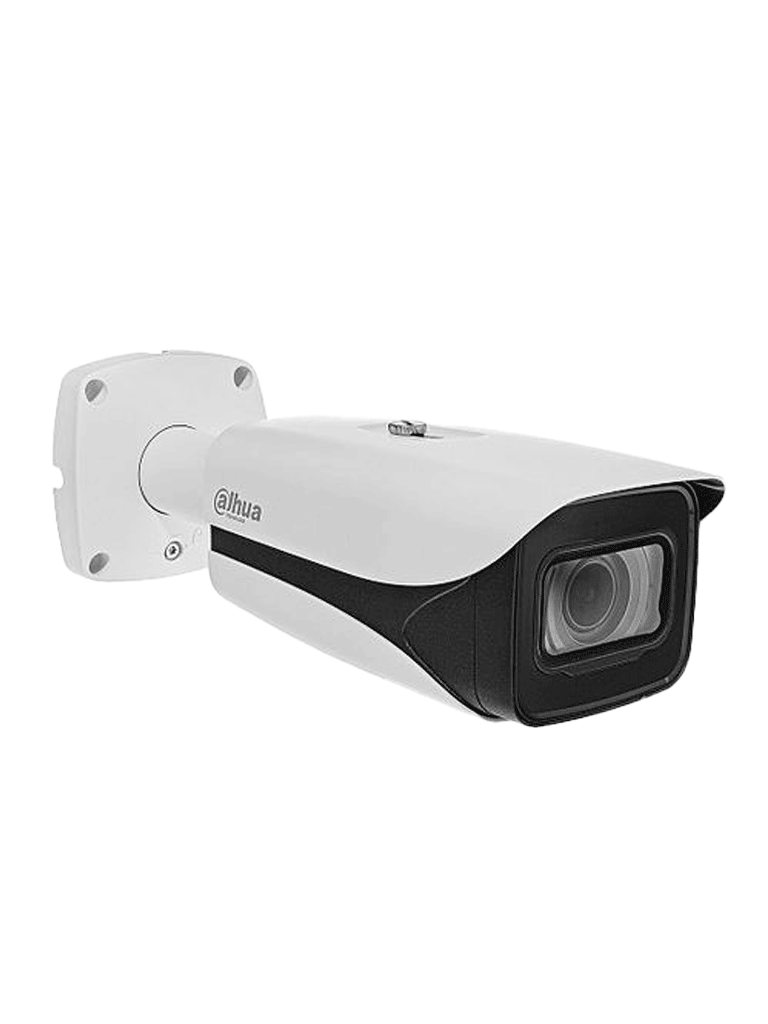 DAHUA IPC-HFW5442EN-ZE-Cámara IP Bullet Resolución de 4 MP, lente motorizado 2.7-12mm(ángulo 114°-47°)IR 60 m, IA WizMind, detección facial, protección perimetral, conteo de personas, Starlight,ePoE,WDR 140 dB, IK10, y E/S alarma/audio