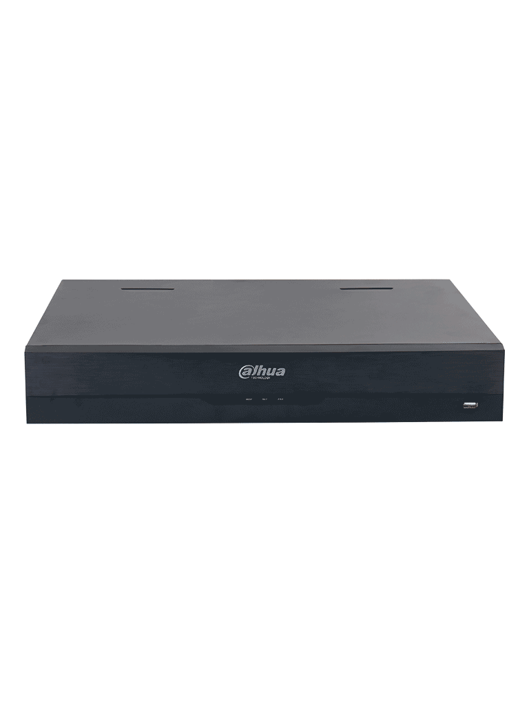 DAHUA DHI-NVR5416-16P-EI -NVR de 16 canales IP4K con tecnología Acupick y WizSense,16 puertos PoE, 8ePoE, y 4 bahías para discos duros. Incluye canales con reconocimiento facial, SMD Plus,soporte para cámaras con IA y protección perimetral