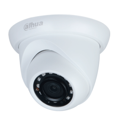 DAHUA IPC-HDW1431S - Camara IP Domo de 4 Megapixeles/ Lente de 2.8 mm/ 93 Grados de Apertura/  H.265+/ WDR Real de 120 dB/ IR de 30 Metros/ IP67/ PoE/