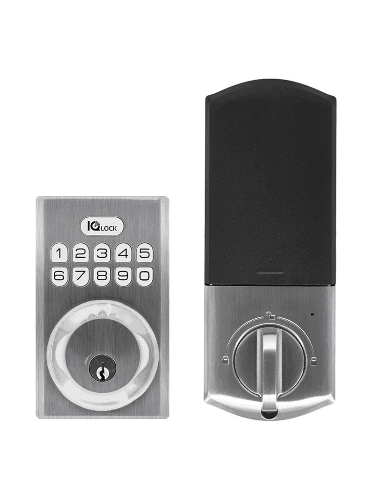 QOLSYS IQ4 HUB POWER MANAGE Automation KIT - Paquete que contiene Sistema IQ 4 HUB POWER MANAGE, con pantalla táctil de 7",  1 sensor PIR inalámbrico PGP9914, 1 sensor magnético inalámbricos PG9303, 1 enchufe inteligente y una cerradura Power G