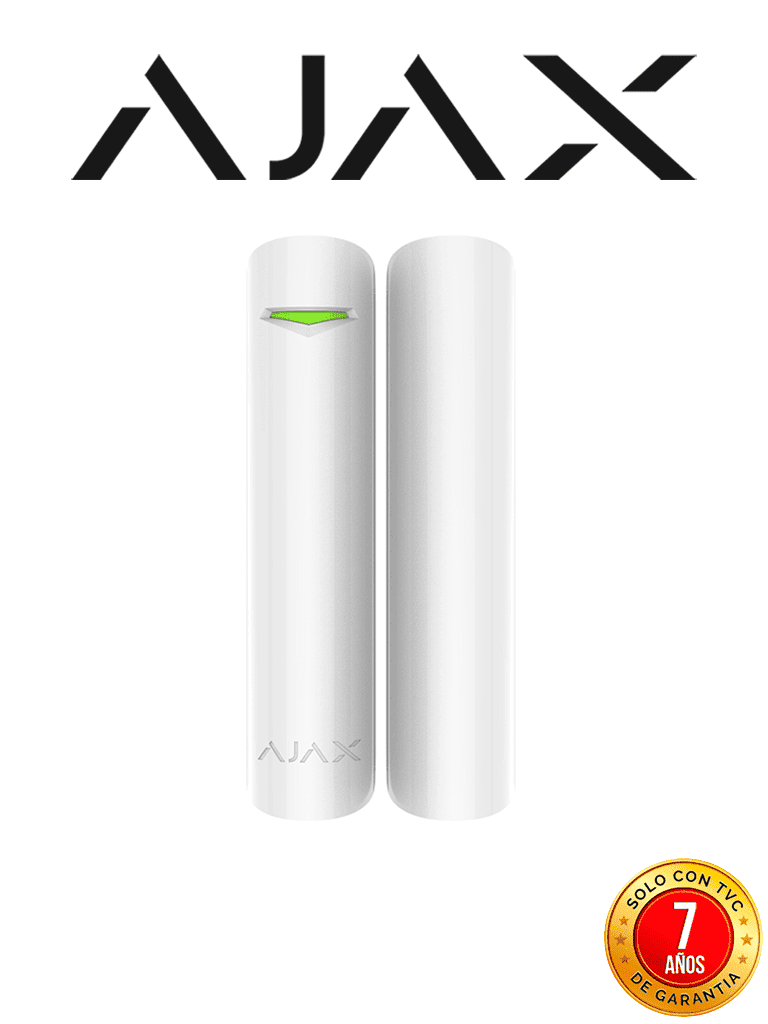 AJAX KIT RESIDENCIAL EXT - Panel de alarma Hub2(4G) conexión Ethernet/ 4G color Blanco/ APP “AJAX PRO” iOS y Android, 1 sensor de movimiento, 2 detectores para puerta o ventana, 1 control remoto y una sirena EXTERIOR inalámbrica